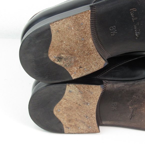 Paul Smith Black Leather Shoes Men\'s 10.5